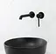 Вбудований змішувач для раковини Gappo чорний G1206-6 Чорний матовий - мініатюра 2