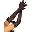 Длинные перчатки Leg Avenue Opera length bow top gloves Black - миниатюра 1