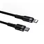 Кабель Baseus Cafule Cable Type-C to iP PD 20W 1m Gray+Black - мініатюра 5