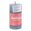 Свеча Bolsius Рустик Shine столбик 100x50 мм голубая (770357) - миниатюра 4