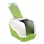 Туалет для кішки бокс з фільтром MPS Netta Close Light Green 51x39x40 см - мініатюра 2