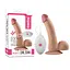 Реалістичний вібратор Lovetoy The Ultra Soft Dude 20 см тілесний - мініатюра 8