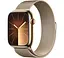 Смарт-часы Apple Watch Series 9+ LTE 45mm Gold Stainless Steel Case with Gold Milanese Loop (MRMU3) - миниатюра 1