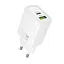 МЗП Hoco N63 Gentle PD30W+QC3.0 (1USB-A/1C) White - мініатюра 1