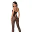 Бодистокинг Passion BS065 комбинезон крупная сетка S/M/L black - миниатюра 2