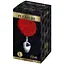 Металева анальна пробка Кролячий хвостик Alive Fluffy Plug L Red діаметр 3.9 см - мініатюра 2