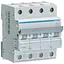 Автоматический выключатель Hager 4-п. C 40A (6kA) 4M (A) (MCN440) - миниатюра 1