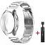 Комплект Tamister для годинника Xiaomi Watch 2 сріблястий (чохол + ремінець Rolex design 22 мм) - мініатюра 1