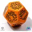 Кубик Q-Workshop Trap Generator Die: Orange&Black (12VTPG02) - мініатюра 2