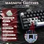 Игровая проводная магнитная клавиатура Attack Shark X65 HE / Magnetic Switch / 8К / RGB / 65% / Black - миниатюра 6