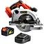 Акумуляторна дискова пила GTM CS18/165BL безщіткова + АКБ і ЗП (CS18/165BL_KIT) - мініатюра 1