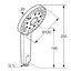 Ручной душ Kludi A-QA 6570005-00 - миниатюра 2