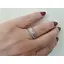 Срібне кільце Харківська ювелірна фабрика з фіанітами. 14571-Р 16 - мініатюра 2