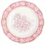 Тарілка Modern Style Вінтаж 22 см рожева (823-053) - мініатюра 1
