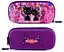 Пенал шкільний для дівчинки фіолетовий з котом твердий Winner P-268 - мініатюра 1