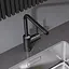 Смеситель для кухни Kludi L-ine DN 15 черный мат 428143977 - миниатюра 2