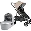 Прогулянкова коляска Uppababy Cruz V2 - LIAM +люлька Uppababy Carrycot-Stella Grey Brushed Melange Silver Frame - мініатюра 1