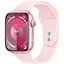 Смарт-часы Apple Watch Series 9 GPS 41mm Pink Aluminum Case with Light Pink Sport Band M/L (MR943) [92651] - миниатюра 1