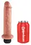 Фалоімітатор King Cock Squirting Cock 21.6 см тілесний - мініатюра 2