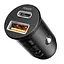 Автомобільний зарядний пристрій Proove Tiny Power Pro 65W (USB + Type-C) black (ACTP65110001) - мініатюра 1