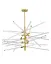 Люстра Zuma Line 5905316668447 Reykjavik G9 6x42W IP20 золота - мініатюра 1