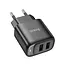 Зарядное устройство Hoco C141A 2 USB черный - миниатюра 4