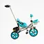 Трехколесный велосипед Best Trike BS-70815 с родительской ручкой и озвучиванием голубой - миниатюра 2