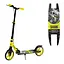 Самокат Best Scooter 77-99.5х53х15 см Чорно-жовтий 000283555 - мініатюра 2