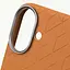 Шкіряний чохол Epik Carved with MagSafe для Apple iPhone 16, 6.1 Orange - мініатюра 6