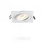 Світильник Videx під лампу GU10 врізний Квадрат Білий VL-SPF08S-W - мініатюра 2
