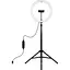 Кільцева USB LED лампа Puluz PKT3061B 11.8"+ штатив 1.65 м - мініатюра 1