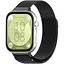 Ремешок DK для Huawei Watch Fit 3 Metal Milanese Loop Magnetic (017793) (black) - миниатюра 2
