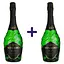 Вино игристое Mondoro Brut белое брют 0.75 л х 2 шт. в подарунковій упаковці - миниатюра 1