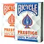 Карты игральные United States Playing Card Company Bicycle Prestige Rider Back 100% Plastic Jumbo Index (red blue) (44100) - миниатюра 1