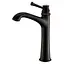Смеситель для умывальника высокий Imprese Podzima 35 мм black matt ZMK021708011 Черный - миниатюра 1
