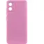 Чохол TPU GETMAN Liquid Silk Full Camera для Motorola Moto E13 Рожевий / Pink - мініатюра 1