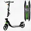 Самокат Best Scooter складаний 64х16х93-103 см Чорно-зелений 000231309 - мініатюра 2