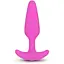 Анальна пробка GVibe Gplug XS Sunny Raspberry 7.5 см (рожевий) - мініатюра 1