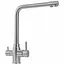 Смеситель для кухни под осмос Platinum KT 8201 (8626) нержавеющая сталь - миниатюра 1