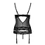Корсет с открытой грудью Passion NORTH CORSet black L/XL - миниатюра 6