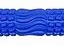 Масажний ролик EasyFit Wavyspines 33 см Синій (EF-3701-Bl) - мініатюра 2