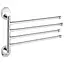 Полотенцедержатель с 4 поворотными планками ZERIX LL1444 - миниатюра 1