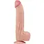 Фаллоимитатор LoveToy Sliding-Skin Dual Layer Dong King Sized 31 см телесный - миниатюра 1
