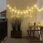 Світлодіодні різдвяні зірки, SANDYBY Star Window Light 40 теплих білих світлодіодних ламп з батарейним живленням - мініатюра 2