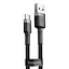 Кабель Baseus USB2.0AM-Type-C M, 2 м,(20V/3A), (60W) Сірий-Чорний,CATKLF-CG1 (CATKLF-CG1) - мініатюра 1