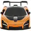 Машинка Rastar McLaren Senna 1:24 Оранжевый - миниатюра 5