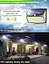 Зовнішні сонячні ліхтарі Світлодіоди 318, модернізовані сонячні ліхтарі безпеки Зовнішній датчик - мініатюра 2