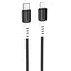 Дата кабель Hoco X82 Silicone Type-C to Lightning 20W (1m) Black - миниатюра 1