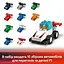 Конструктор LEGO DUPLO Автомобили для гонок и пилоты команд Формулы-1, 70 деталей (10445) - миниатюра 12