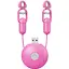 Віброзатискачі для сосків GALAKUin 10 режимів вібрації силікон унісекс USB зарядка рожевий - мініатюра 1